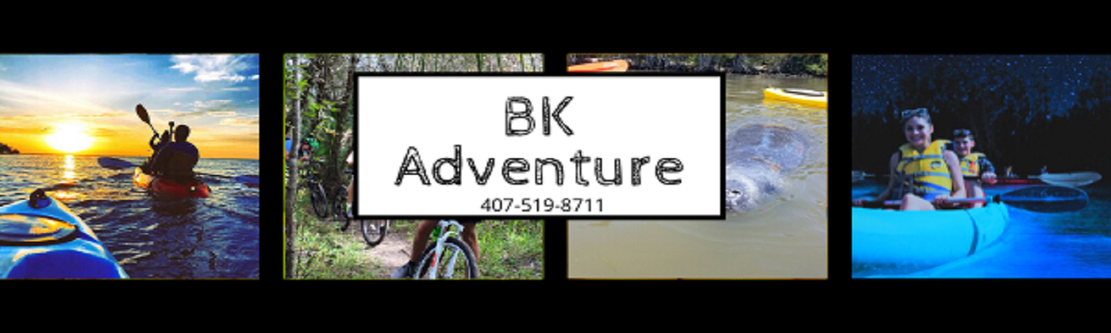 BK Adventure Bioluminescence Kayaking Near Orlando, Florida